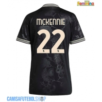 Camisa de time de futebol Juventus Weston McKennie #22 Replicas 3º Equipamento Feminina 2025-26 Manga Curta
